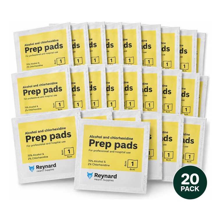 Alcohol & Chlorhexidine Prep Pads