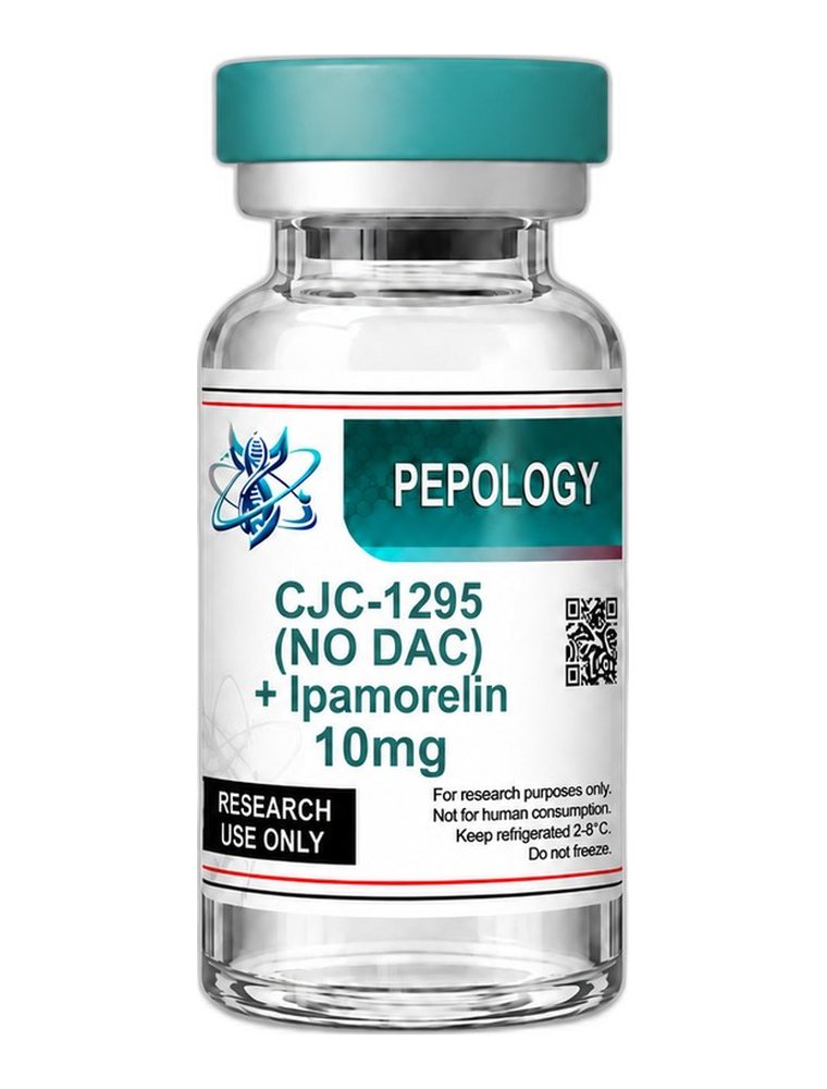 CJC-1295 (No DAC) + Ipamorelin Blend research vial