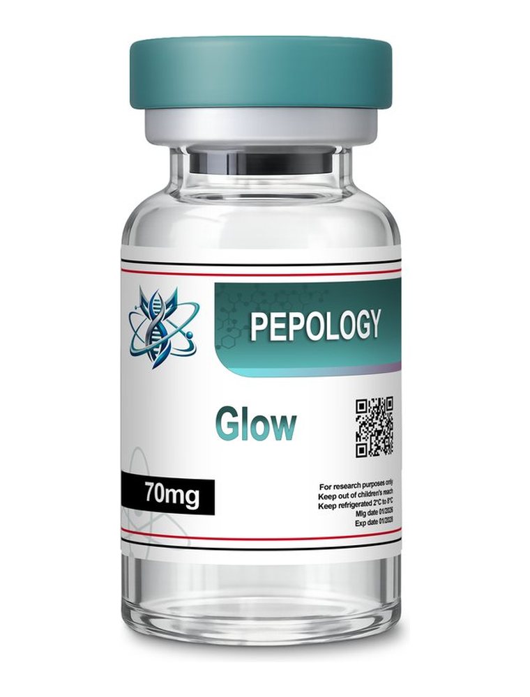 Glow research vial by Pepology