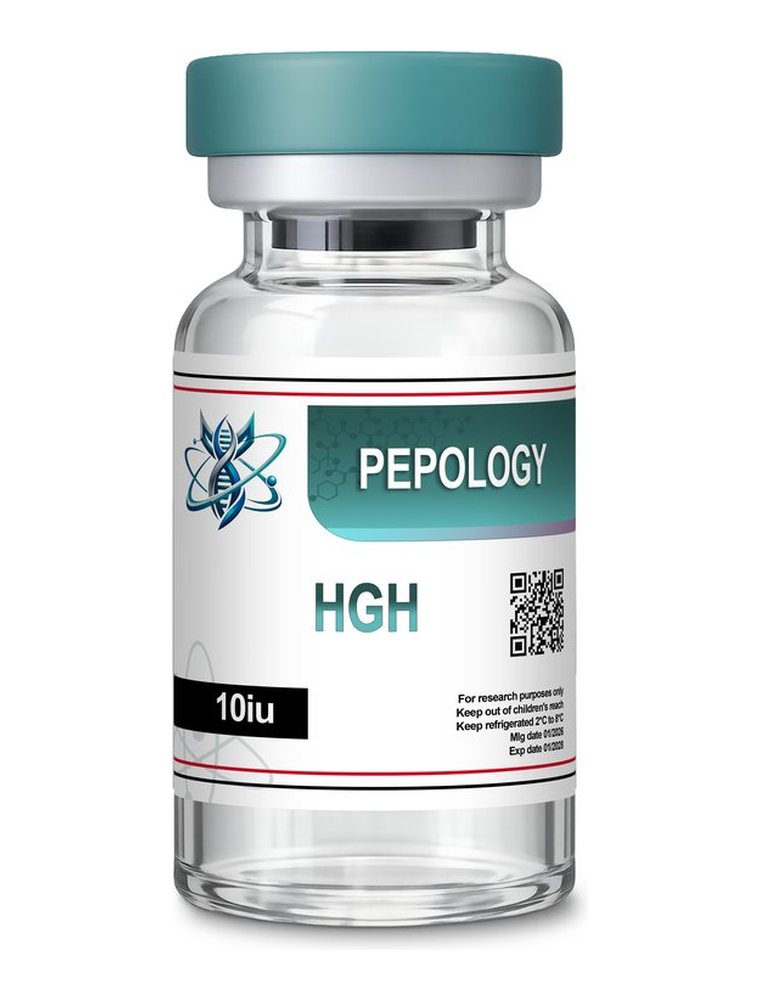 HGH research vial