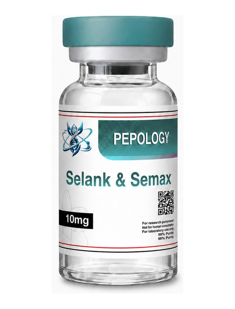 Semax + Selank Blend research vial